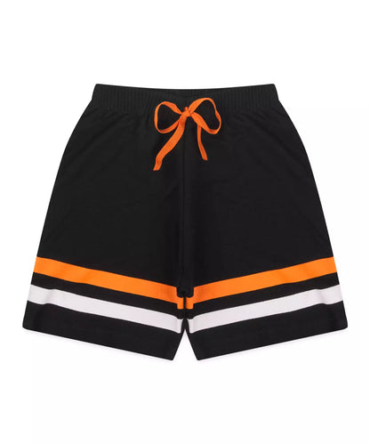 Conjunto de Verão Infantil Masculino Basquetebol Preto