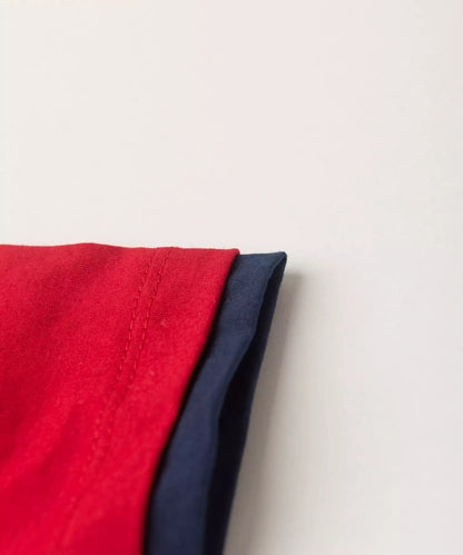 Conjunto de Verão Infantil Masculino Dino Vermelho