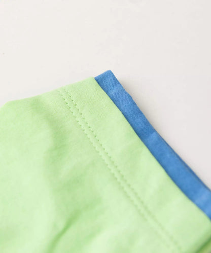 Conjunto de Verão Infantil Masculino Game Verde