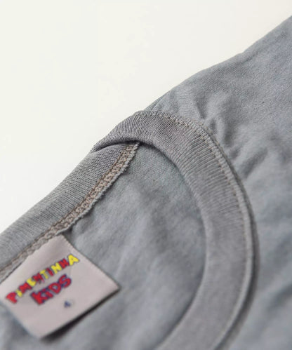 Conjunto de Verão Infantil Masculino Polvo Cinza