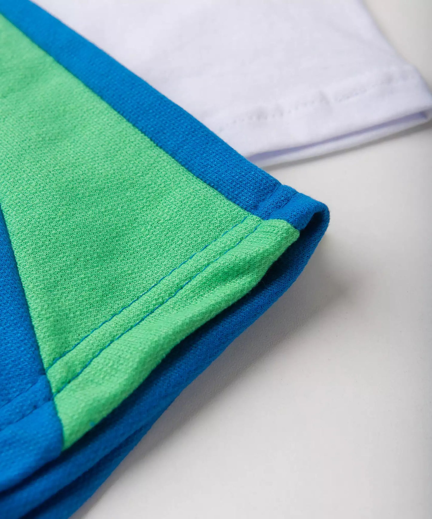 Conjunto de Verão Infantil Masculino Tubarão Branco