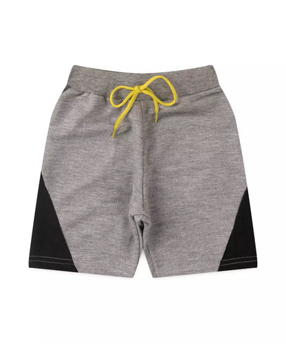 Conjunto de Verão Infantil Masculino Tubarão no Verde