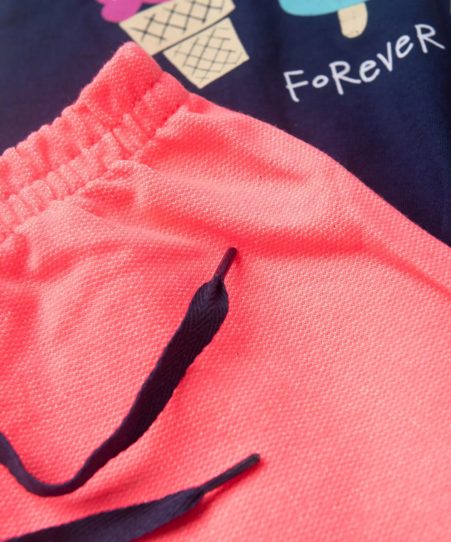 Conjunto de Verão Menina Best Friends Marinho
