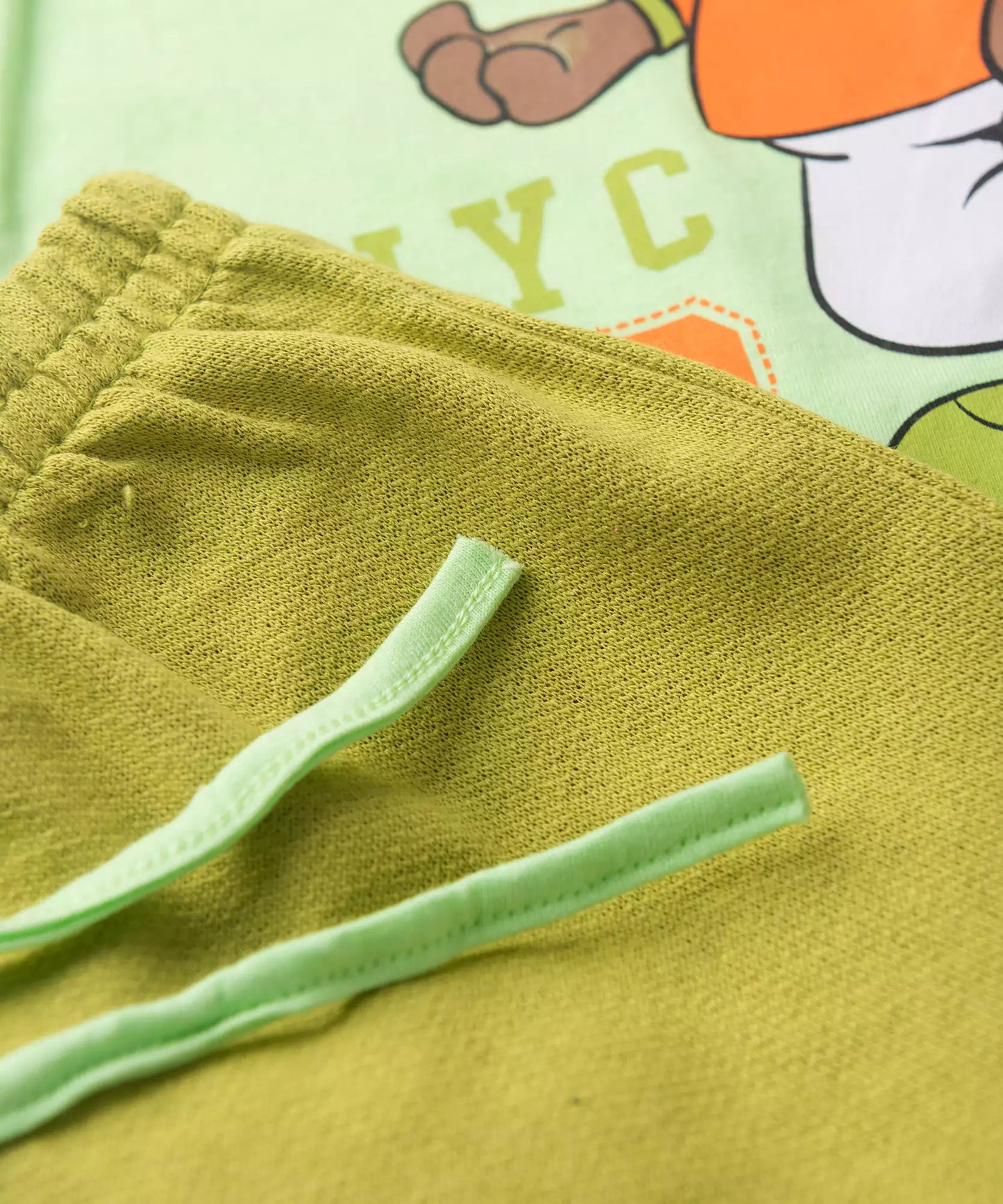 Conjunto de Verão Menino Baseball Verde