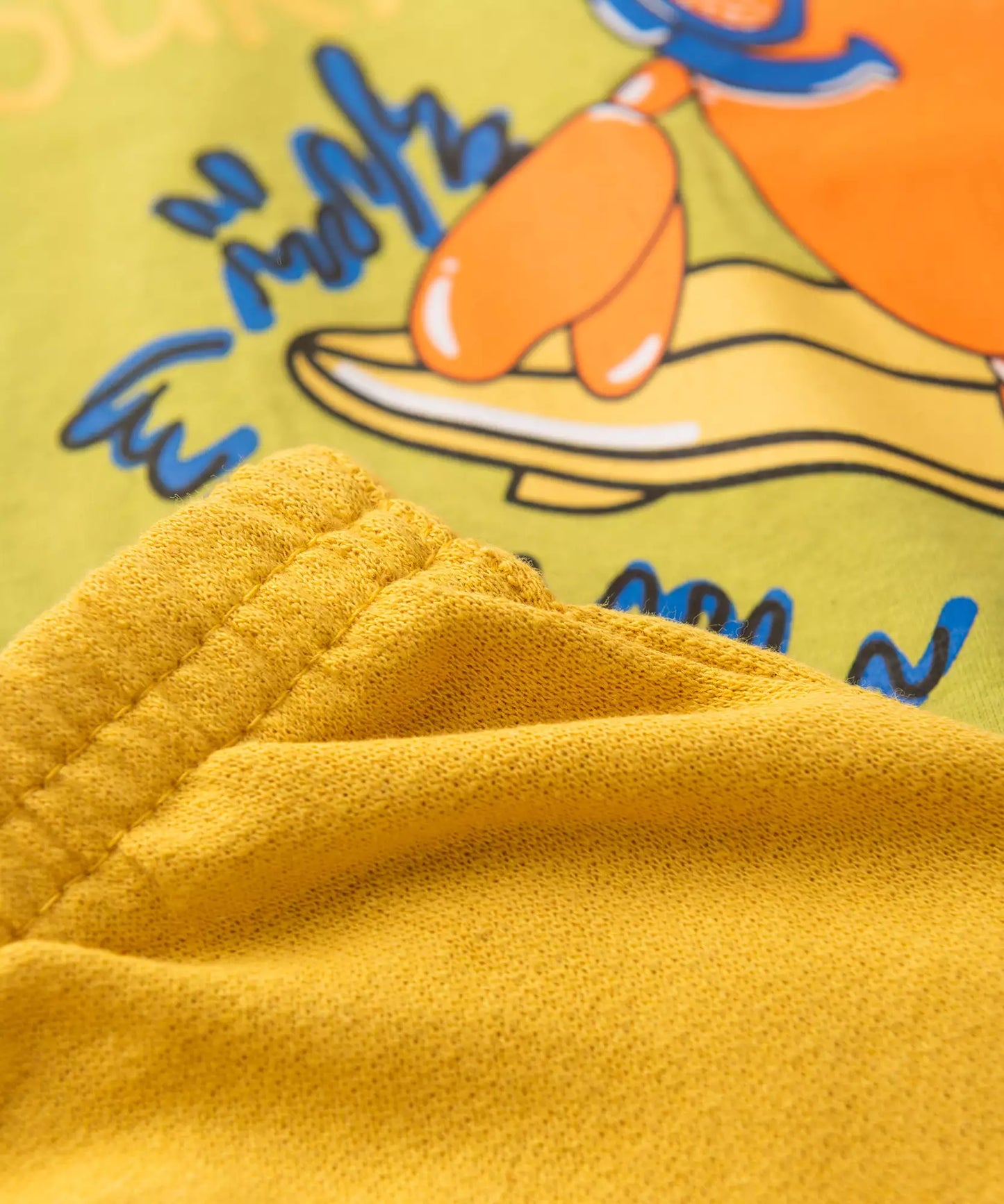 Conjunto de Verão Menino Caranguejo Divertido Verde