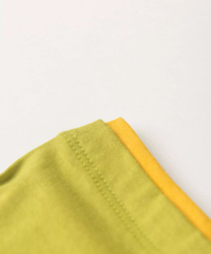 Conjunto de Verão Menino Caranguejo Divertido Verde