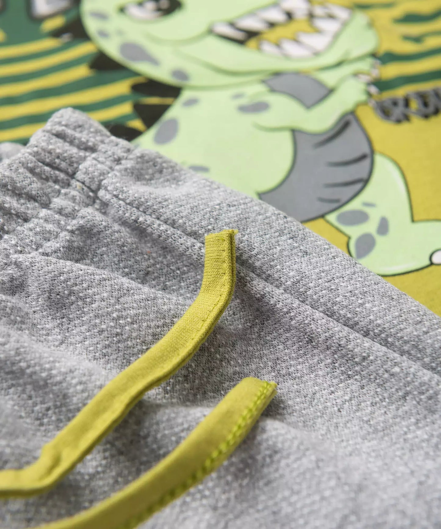 Conjunto de Verão Menino Dino Roaar Verde