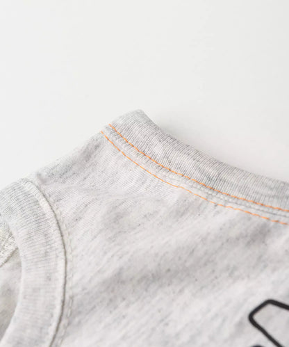 Conjunto de Verão Menino Hipopótamo Mescla