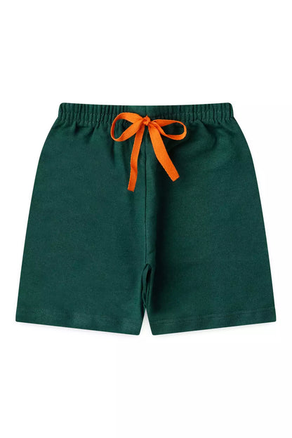 Conjunto de Verão Menino Hipopótamo Verde