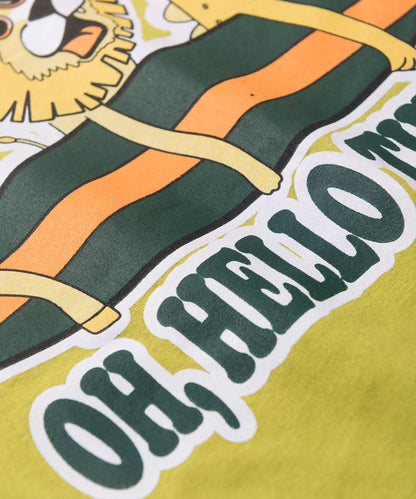 Conjunto de Verão Menino Safari Divertido Verde