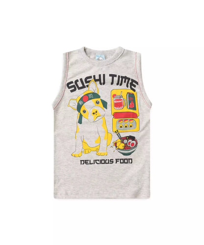 Conjunto de Verão Menino Sushi Time Mescla