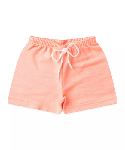 Conjunto de Verão para Bebê Menina no Arco-Íris em Branco