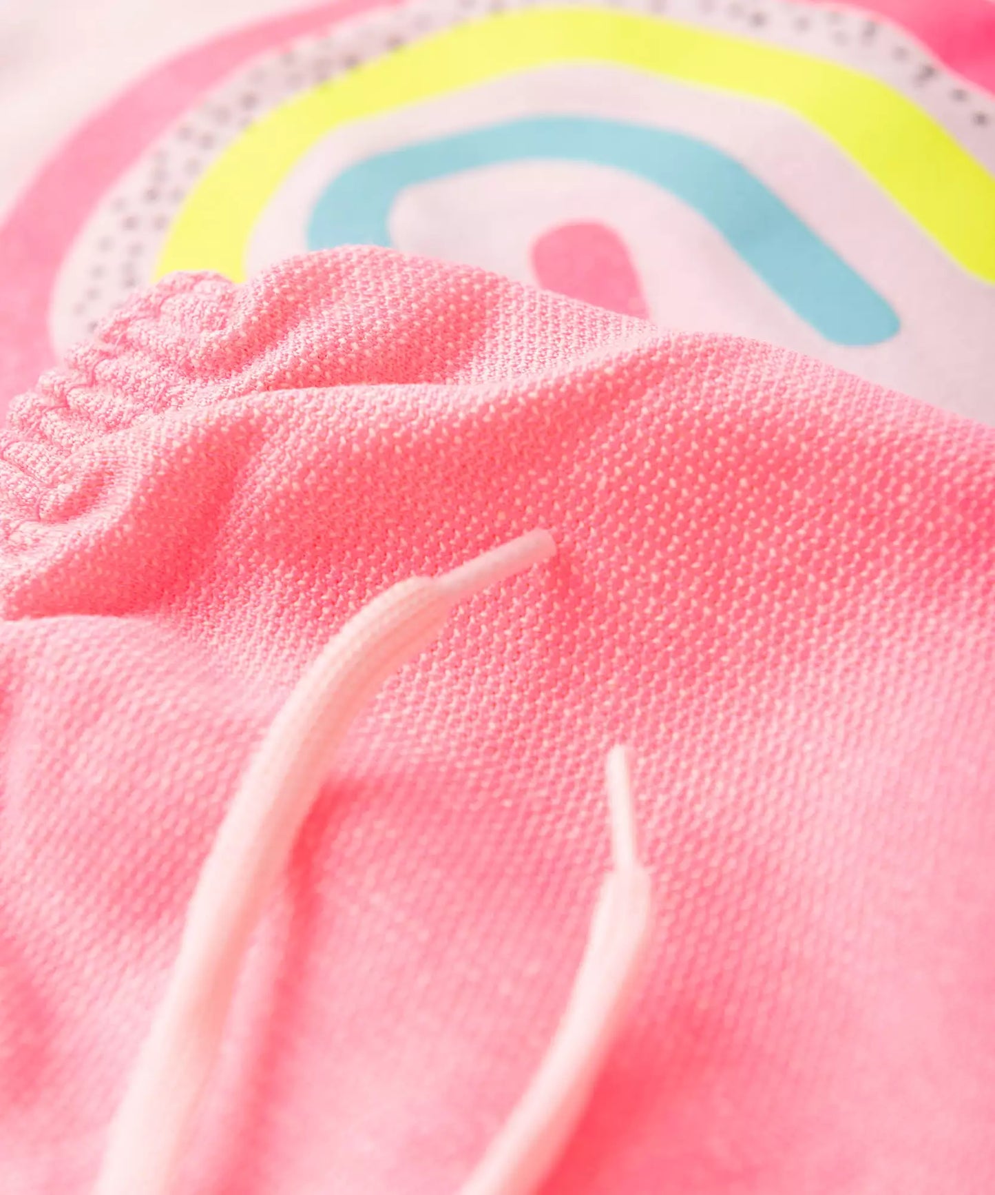 Conjunto de Verão para Bebê Menina no Arco-Íris em Rosa