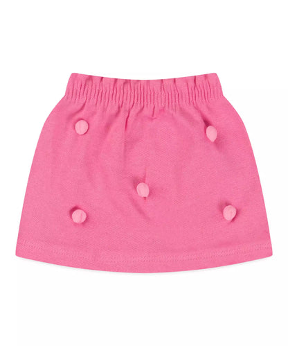 Conjunto de Verão para Bebê Menina Cupcake Rosa