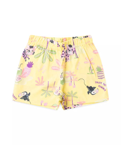 Conjunto de Verão para Bebê Menina Elefantinho Lilás