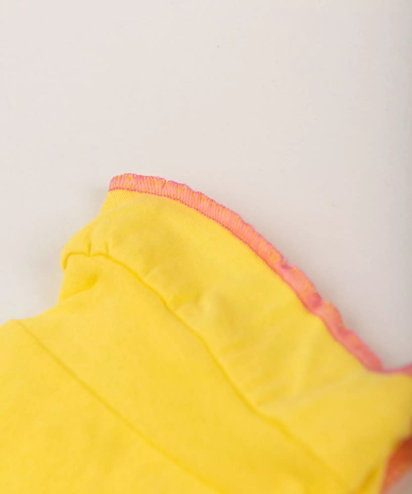 Conjunto de Verão para Bebê Menina Gatinho no Amarelo