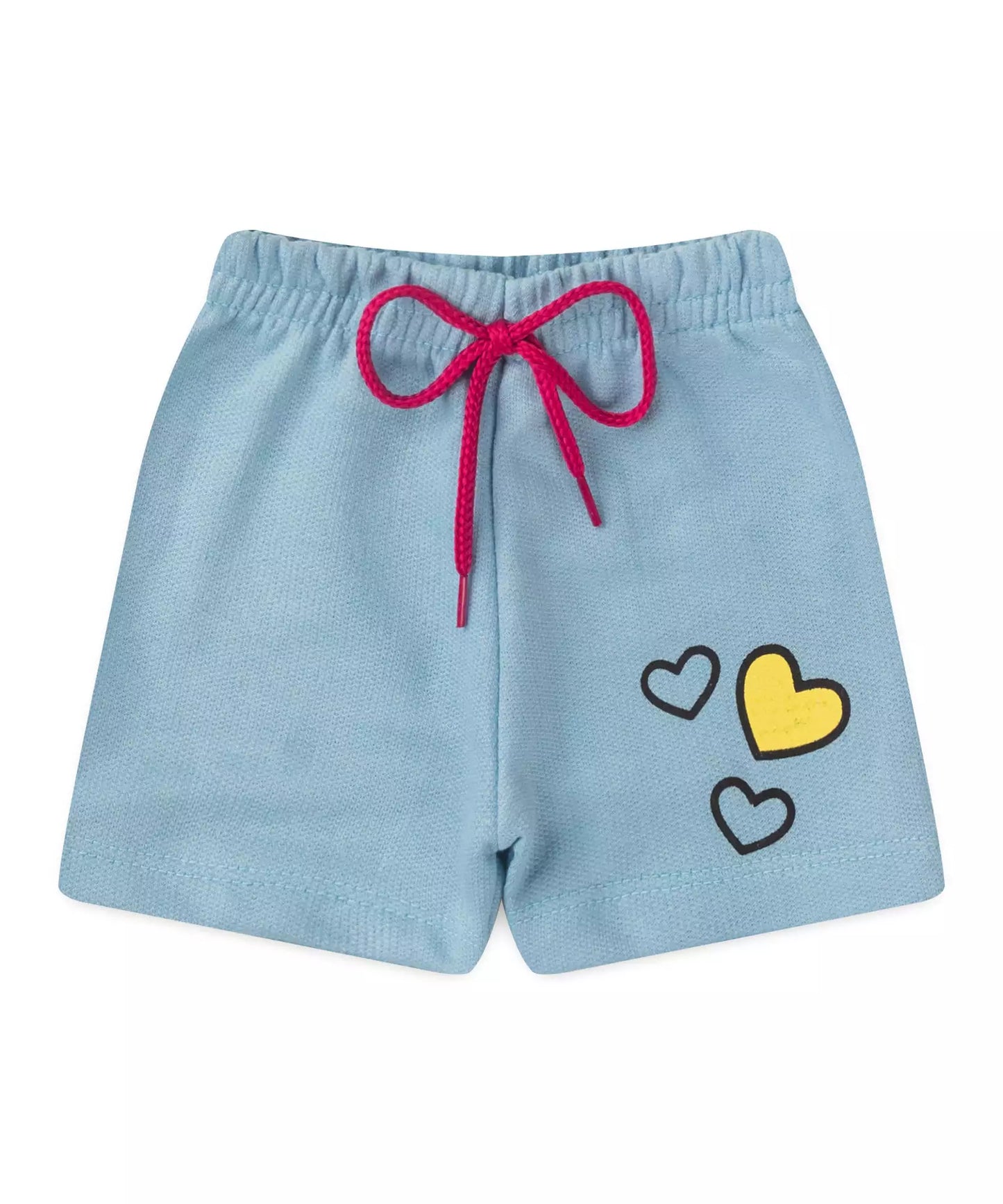 Conjunto de Verão para Bebê Menina Gato Pink