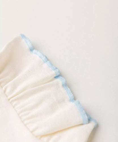 Conjunto de Verão para Bebê Menina Golfinho Marfim