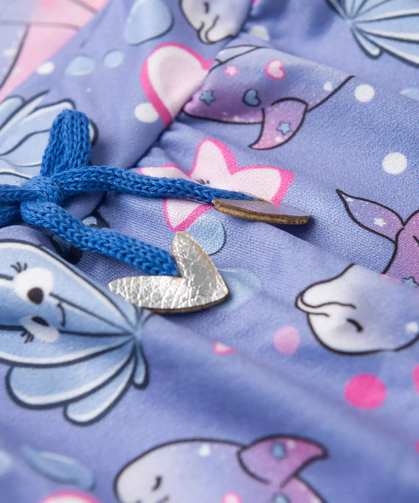 Conjunto de Verão para Bebê Menina Golfinho Marfim