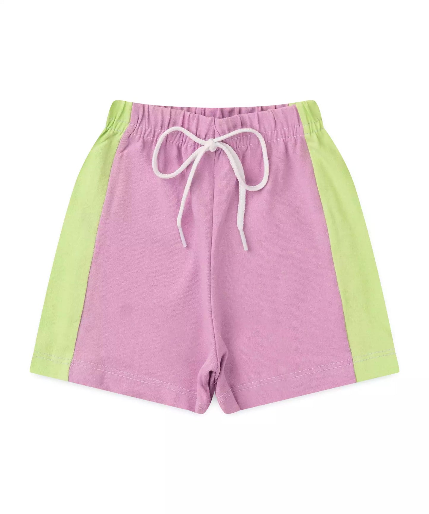 Conjunto de Verão para Bebê Menina Pandinha Lilás