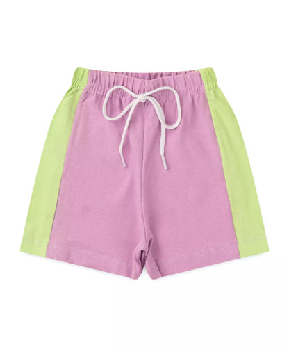 Conjunto de Verão para Bebê Menina Pandinha Lilás