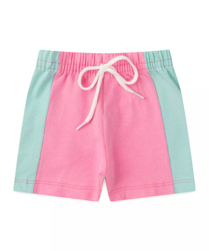 Conjunto de Verão para Bebê Menina Pandinha Rosa