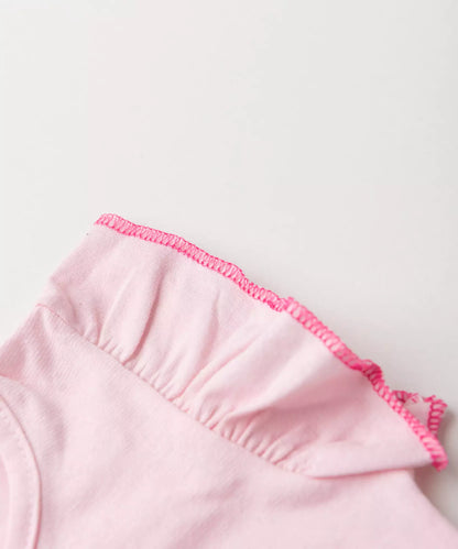Conjunto de Verão para Bebê Menina Strawberry Rosa