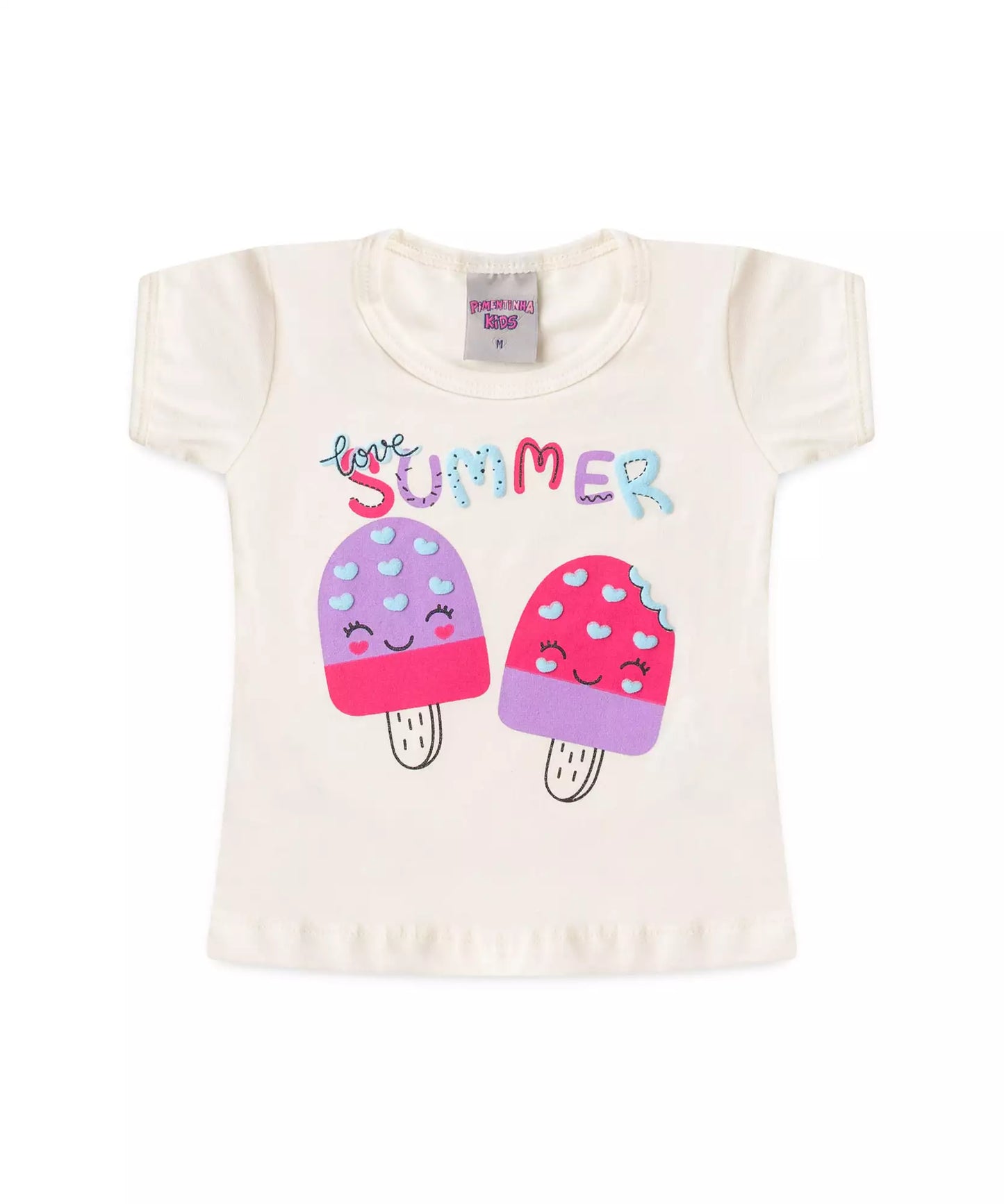 Conjunto de Verão para Bebê Menina Summer Marfim