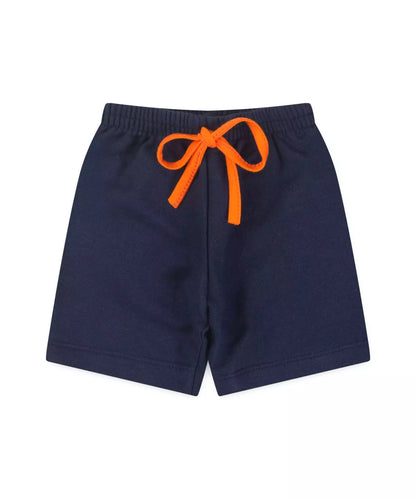 Conjunto de Verão para Bebê Menino Animais Laranja