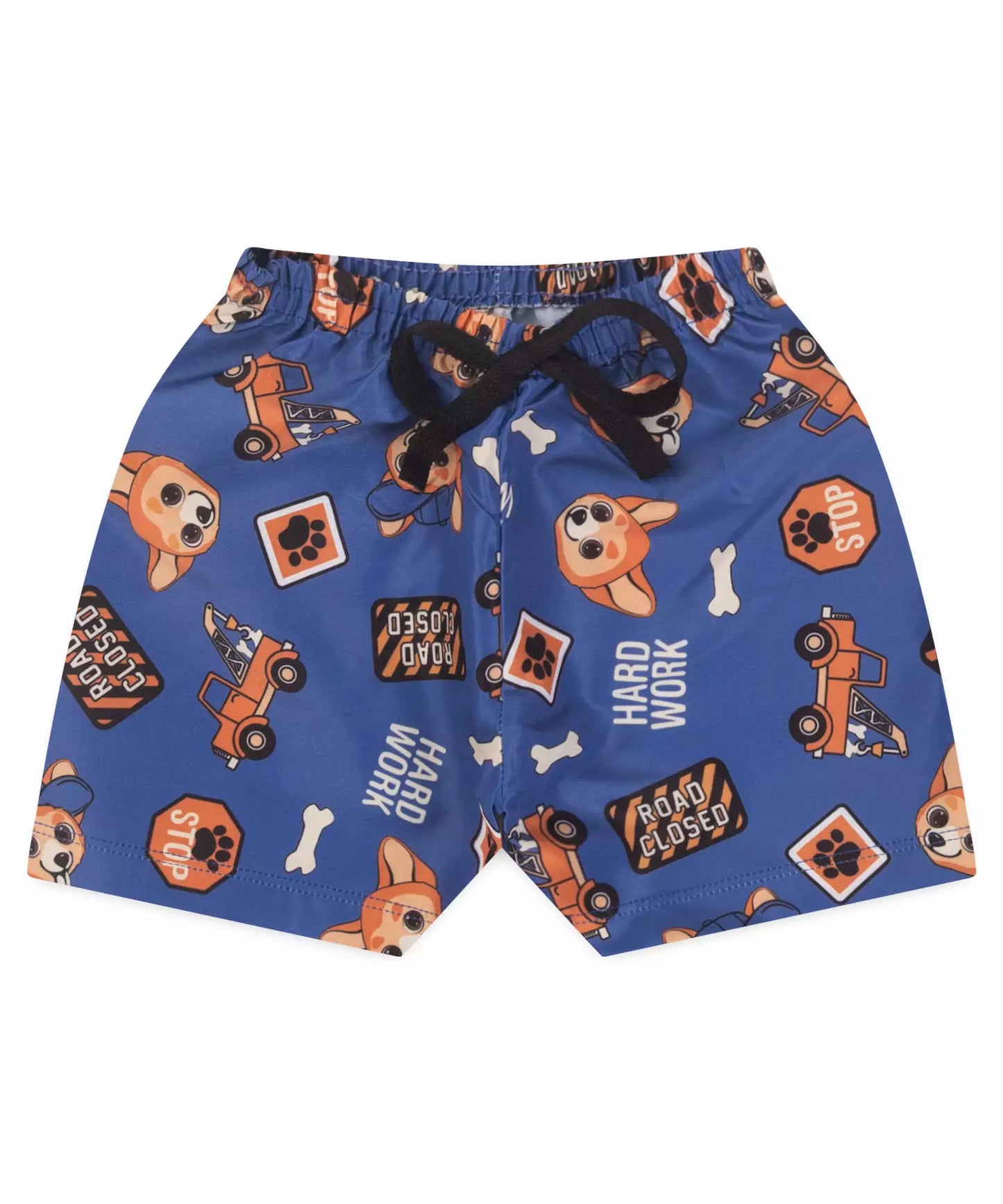 Conjunto de Verão para Bebê Menino Cachorrinho no Amarelo