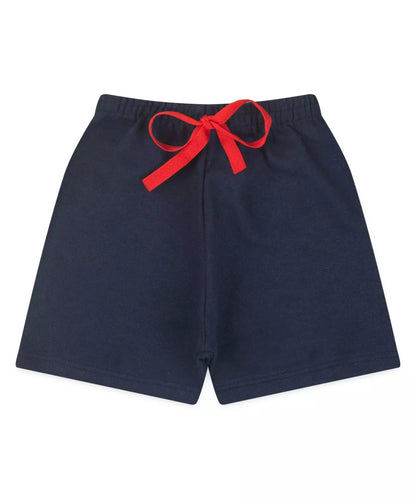 Conjunto de Verão para Bebê Menino Cachorrinho cor Azul
