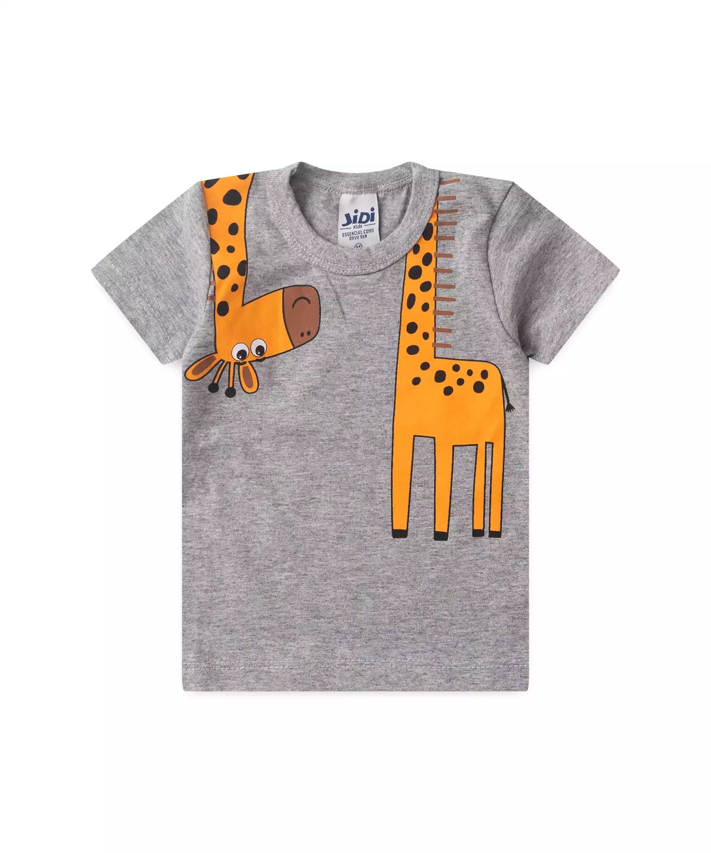 Conjunto de Verão para Bebê Menino Girafinha Mescla