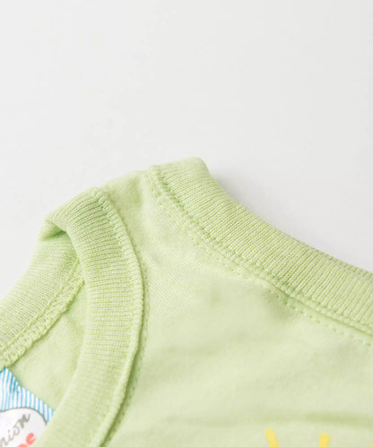 Conjunto de Verão para Bebê Menino Jacarézinho Verde