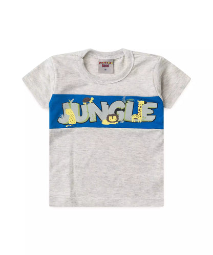 Conjunto de Verão para Bebê Menino Jungle Mescla