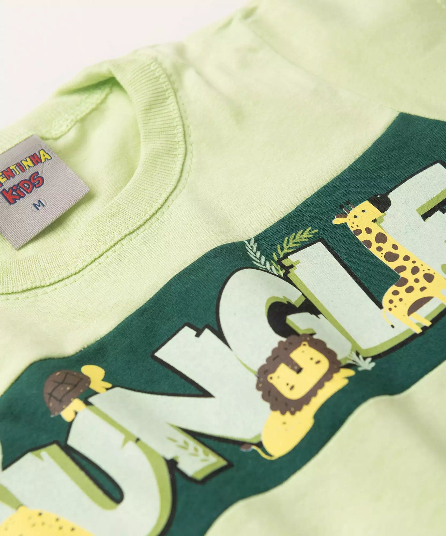 Conjunto de Verão para Bebê Menino Jungle Verde