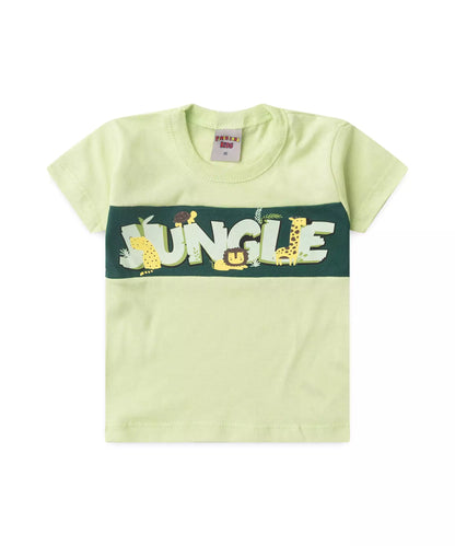 Conjunto de Verão para Bebê Menino Jungle Verde