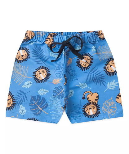 Conjunto de Verão para Bebê Menino Leão no Amarelo