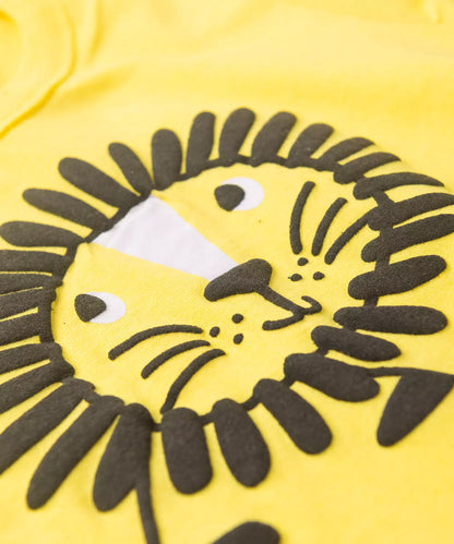 Conjunto de Verão para Bebê Menino Leãozinho Amarelo