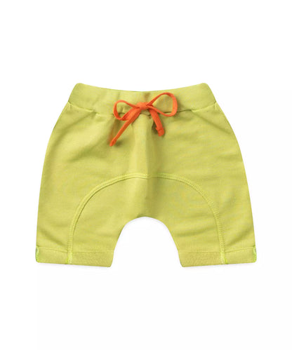 Conjunto de Verão para Bebê Menino Ursinho Branco