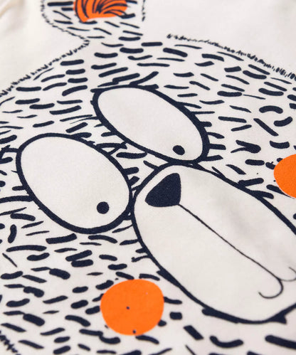 Conjunto de Verão para Bebê Menino Ursinho Marfim