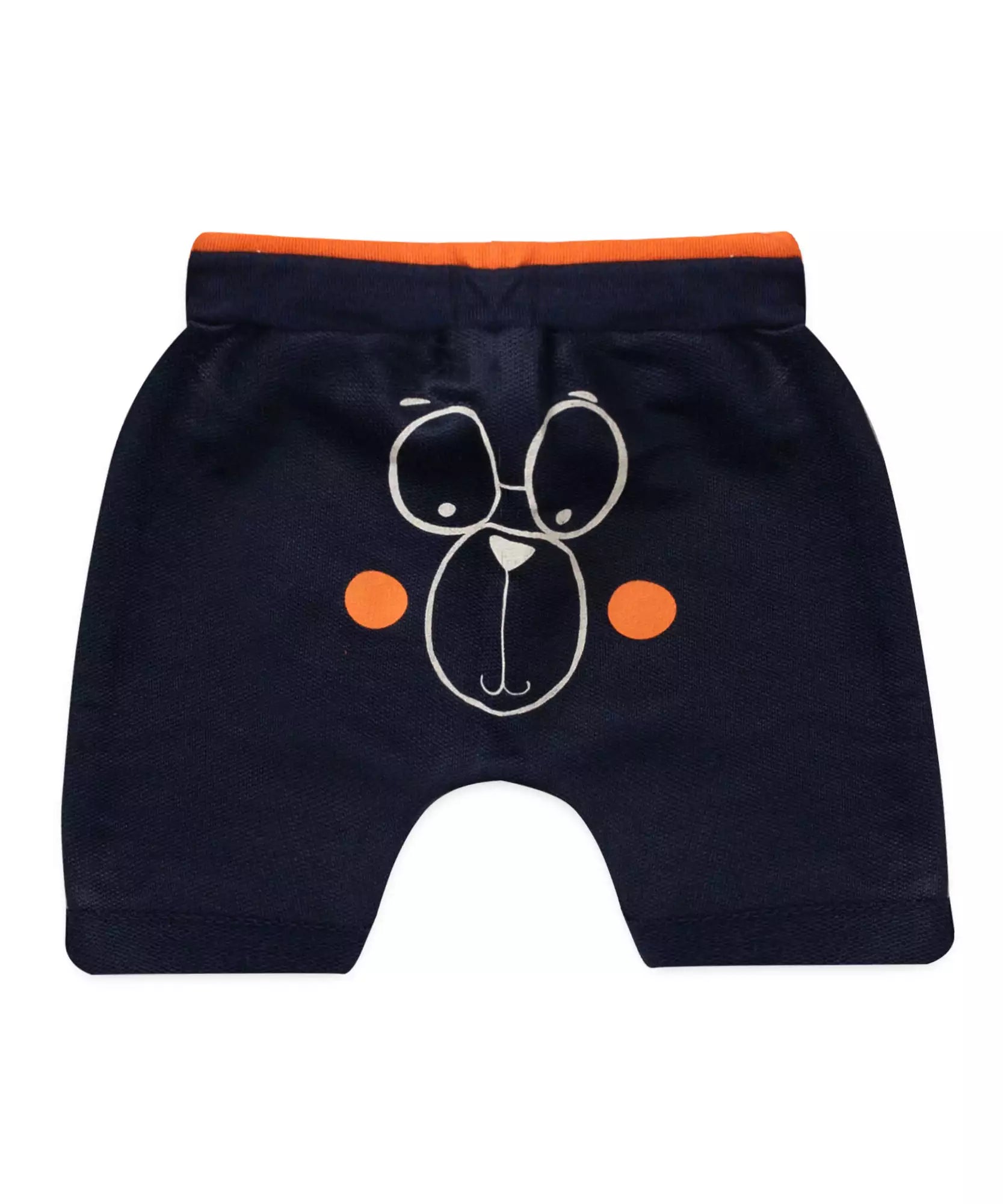 Conjunto de Verão para Bebê Menino Ursinho Marfim