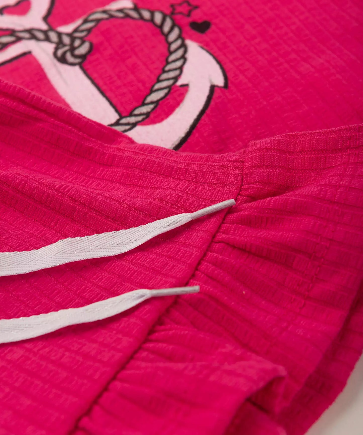 Conjunto de Verão para Menina Âncora Pink
