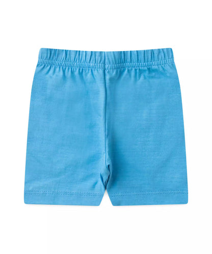 Conjunto de Verão para Menina Aventura no Mar Verde