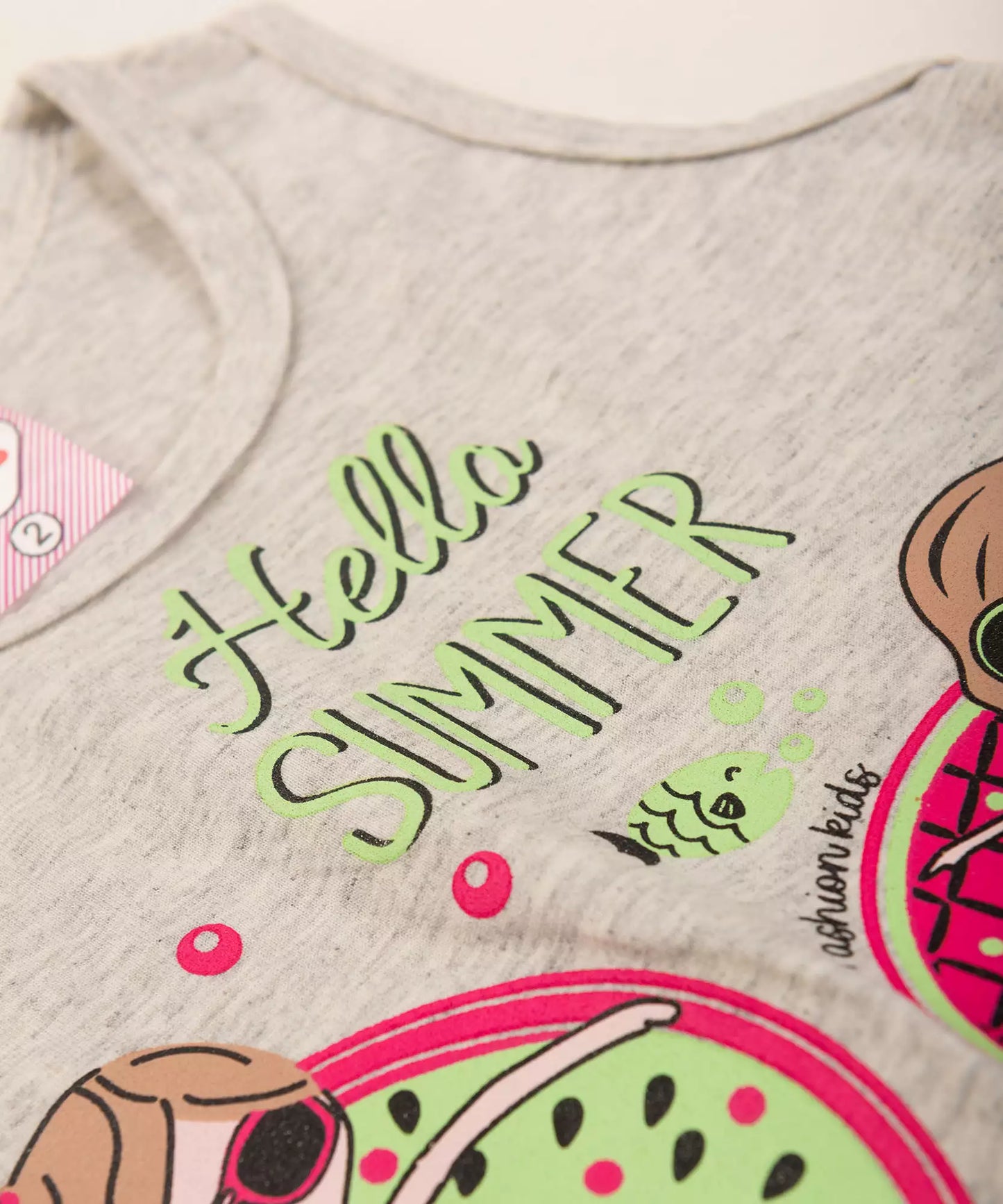 Conjunto de Verão para Menina Bonecas Mescla