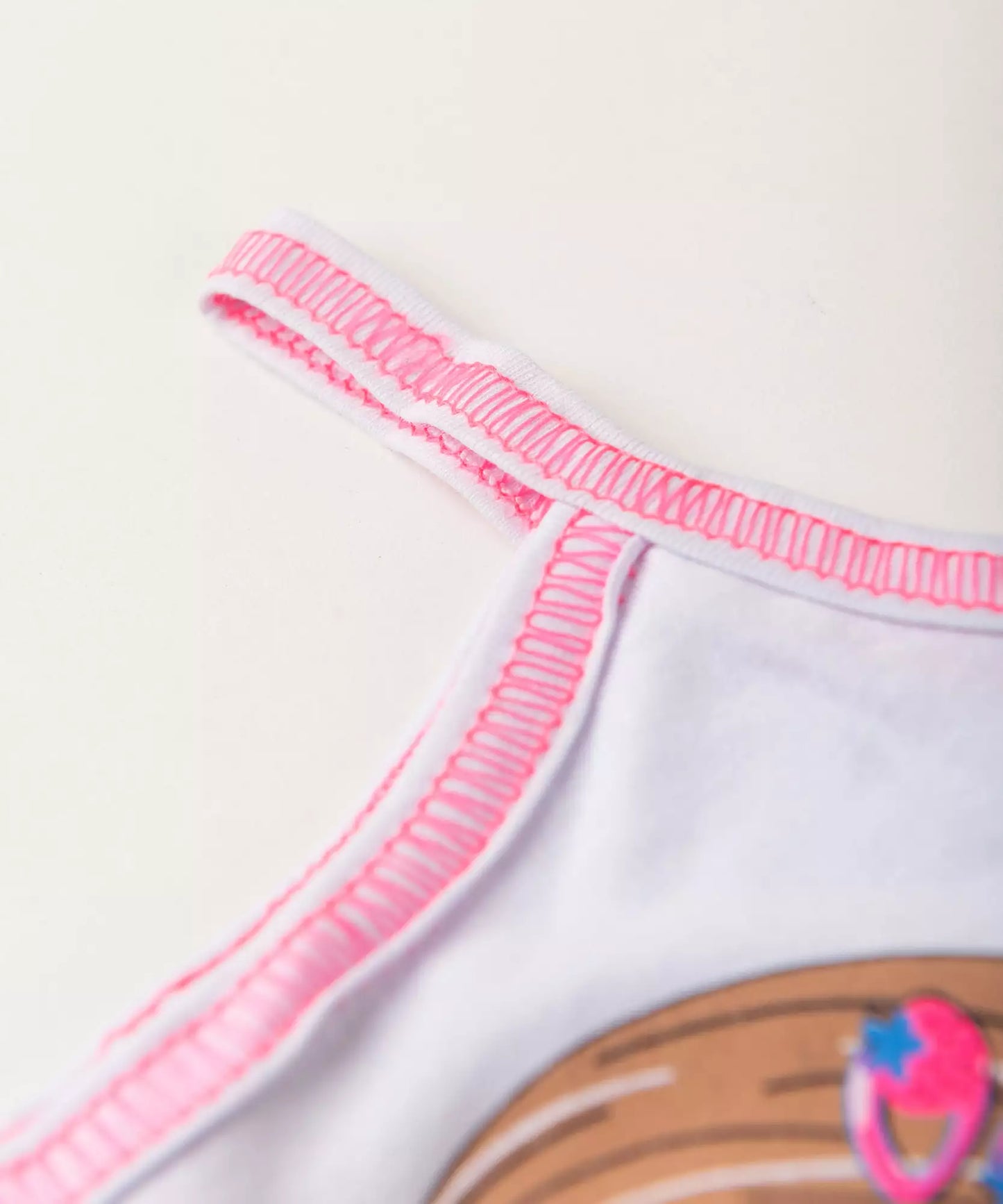 Conjunto de Verão para Menina Bonequinha Branco