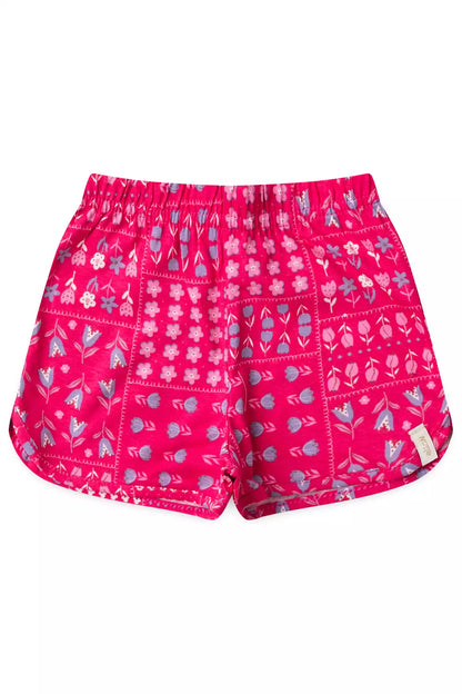Conjunto de Verão para Menina Bonequinha Encantada Rosa