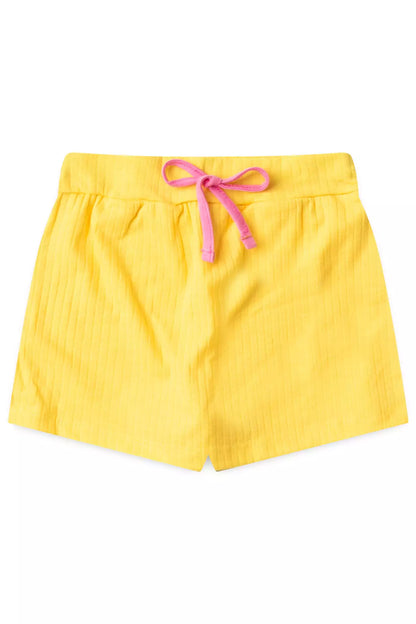Conjunto de Verão para Menina Coração cor Rosa