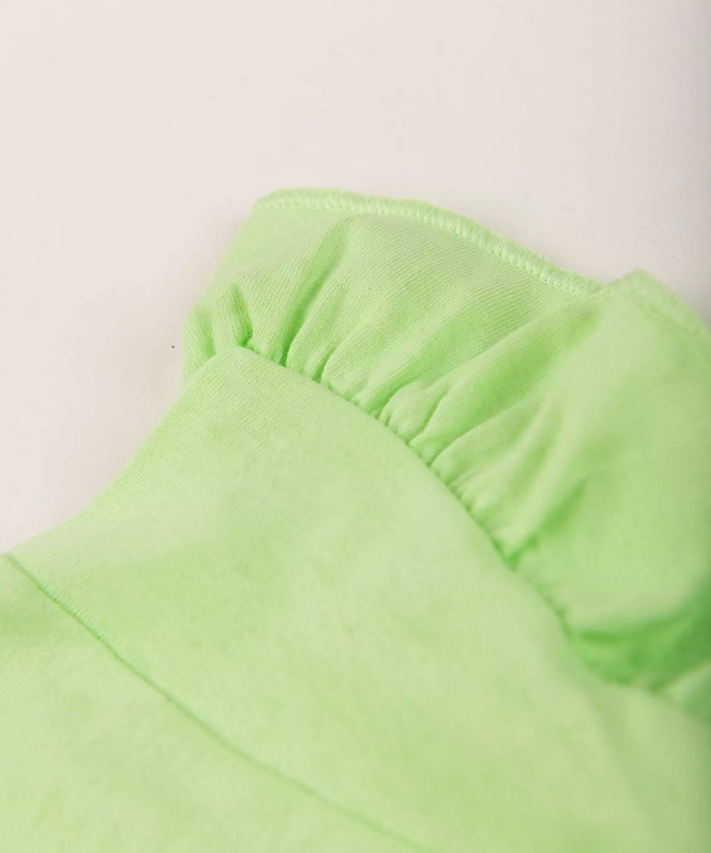Conjunto de Verão para Menina Coração Verde