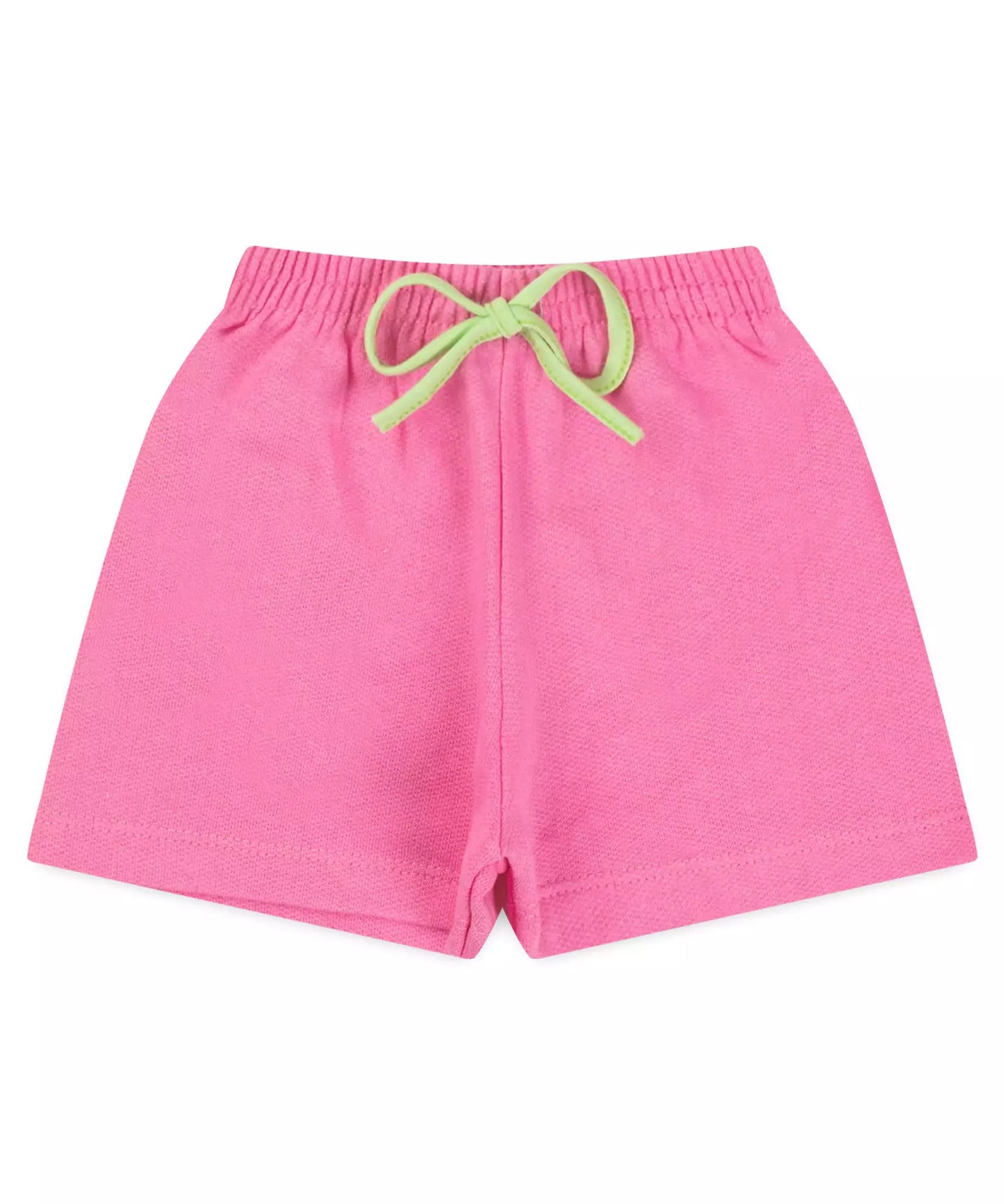 Conjunto de Verão para Menina Coração Verde