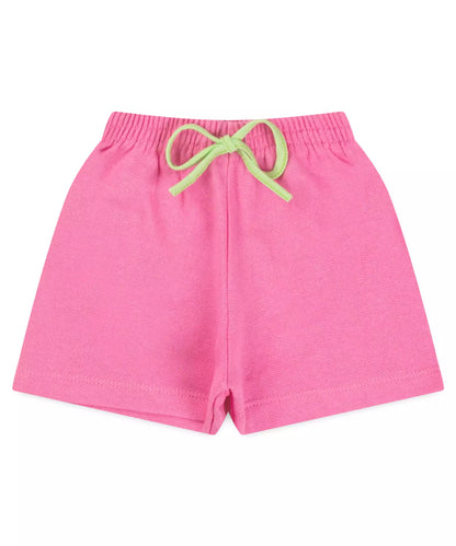 Conjunto de Verão para Menina Coração Verde